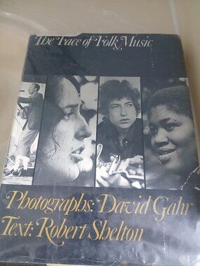 BOOK: THE FACE OF FOLK MUSIC by GAHR, SHELTON 1968 1ST ED. OUT OF PRINT